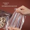 Deli Thickened Transparent Self-Sealing Plastic Bags