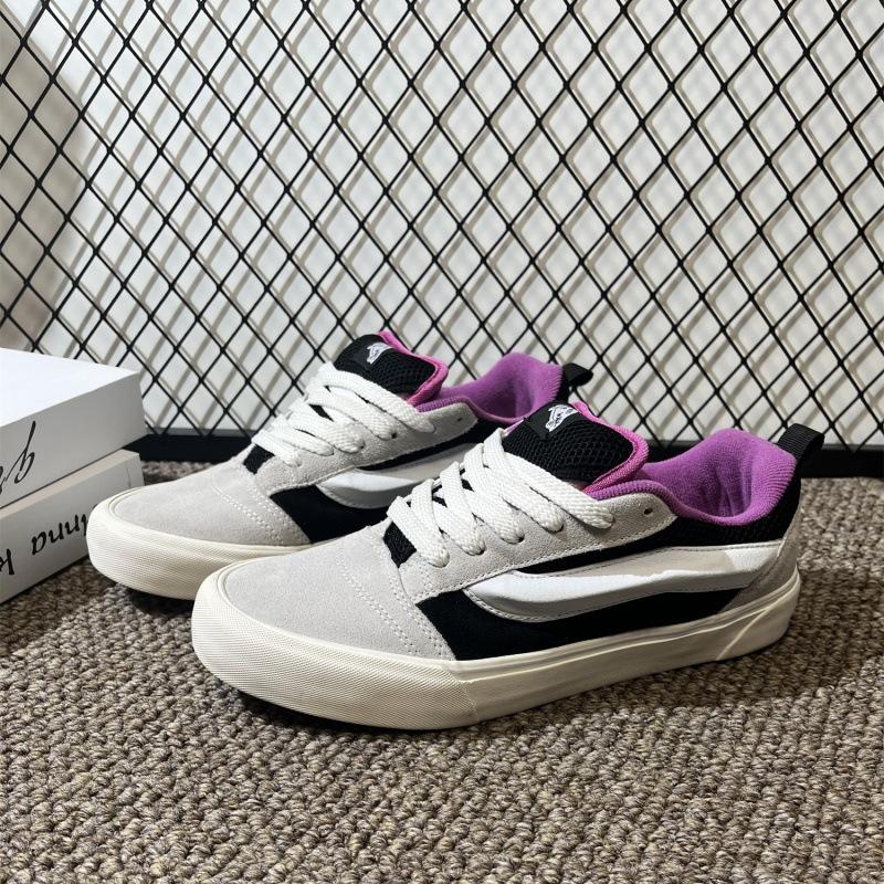 Купить knu skool классические черные пухлые хлебные туфли низкие повседневные холщовые кеды 38