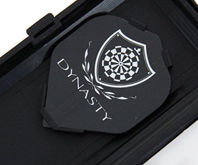 Dynasty BRASS DARTS SET SEVEN 01-31-023 darts black