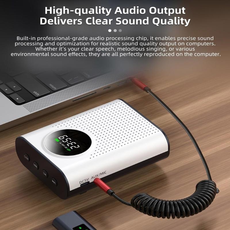 Travel Rechargeable Voice Amplifier Convenient Operation Ideal For Lectures Presentations And Outdoor Event