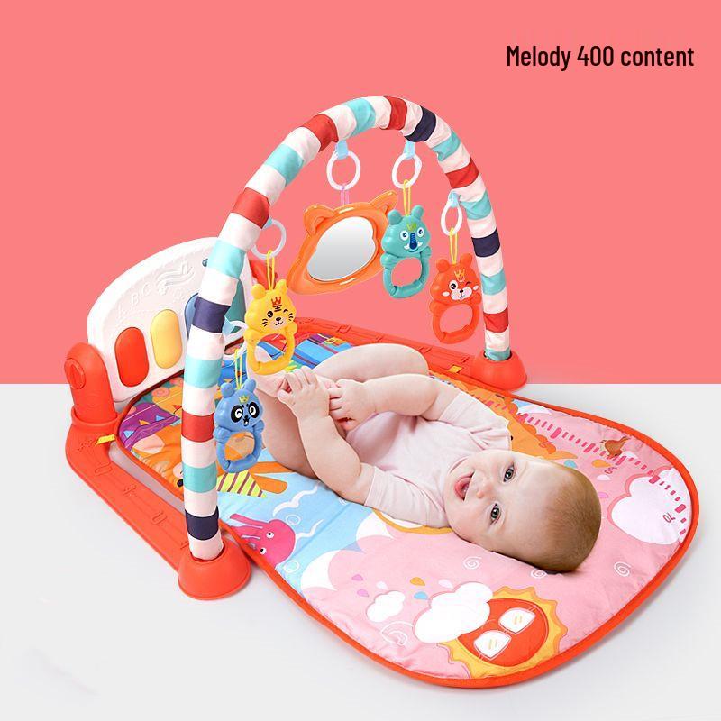 Baby Fitness Pedal Piano Gym: Infant Activity Toy, Ages 3+ Months