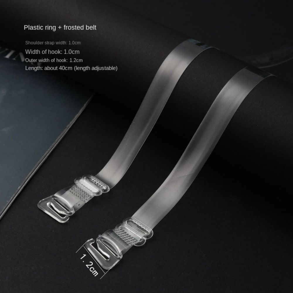 Transparent Bra Strap Fashion Adjustable Invisible Bra Belt Intimates Accessories Detachable Shoulder Strap