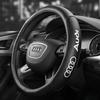 Leather Steering Wheel Cover Suitable for 3q A4L A6L Q5L Q2L Q3 A3 A5 A8 Q7TT All Season Handle Steering Coversq3