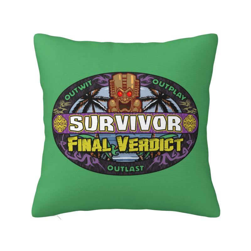 Adventure Game TV Show Survivor Throw Pillow Case Home Decorative Nordic Cushions Cover For Sofa Car Seat Polyester Pillowcase