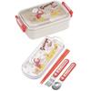 Skater Bento Box, 450ml, Curious George 23 Design, Antibacterial, for Children, Made in Japan, RBF3ANAG-A