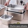 Stainless Steel Rectangular Food Pan