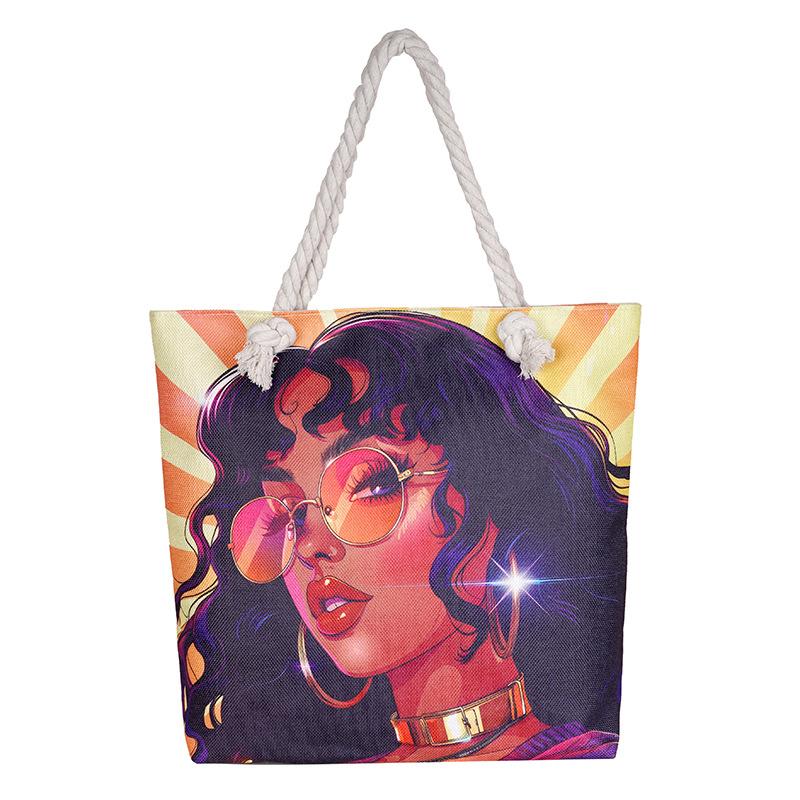 Single-shoulder Bag Women's Bag Hand-held Student Shopping Bag