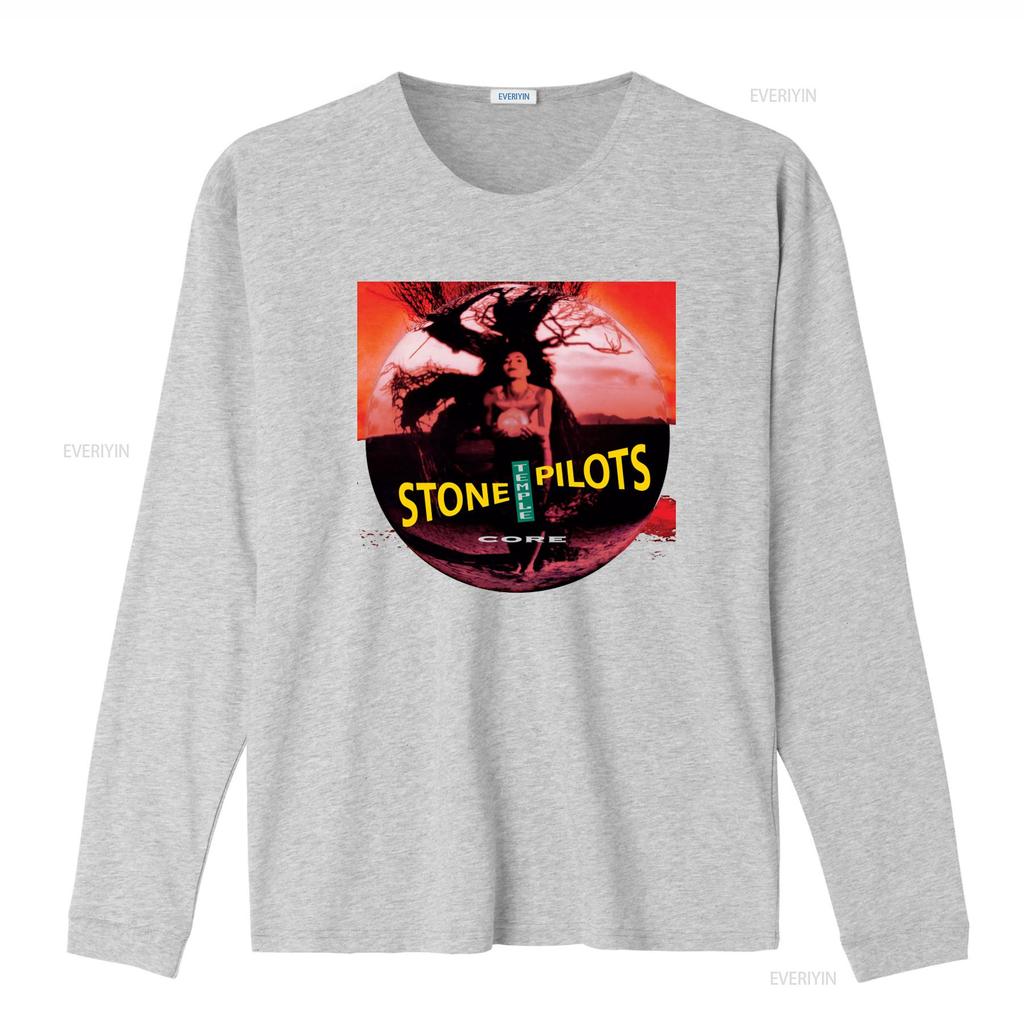 Cotton T Shirt Core Stone Temple Pilots Album Dean DeLeo Robert Band Merch Vintage Washed Homme Breathable Versatile Stretched