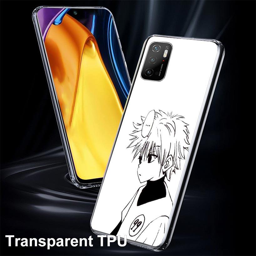 Black White HXH X Hunter Case Phone Cover for Xiaomi Poco X3 Nfc X5 X6 X7 X4 Gt F7 Ultra F6 F5 Pro F4 F3 M5S M4 M6 M3 Trend Fund