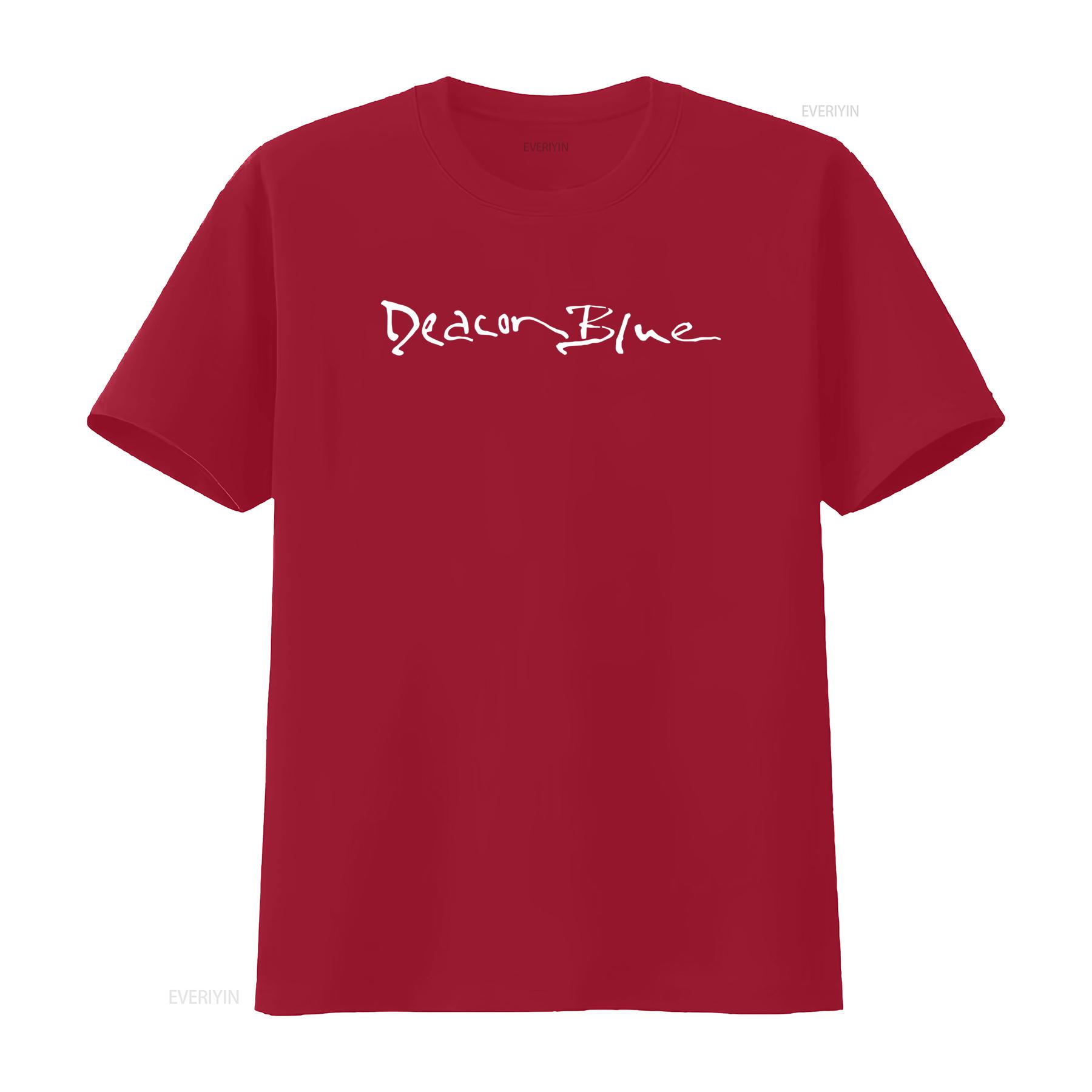 ФУТБОЛКА DEACON BLUE Размеры S M L XL XXL Черно-белые Цвета Новая Стильная винтажная Стирка Топ Для Повседневной Носки S