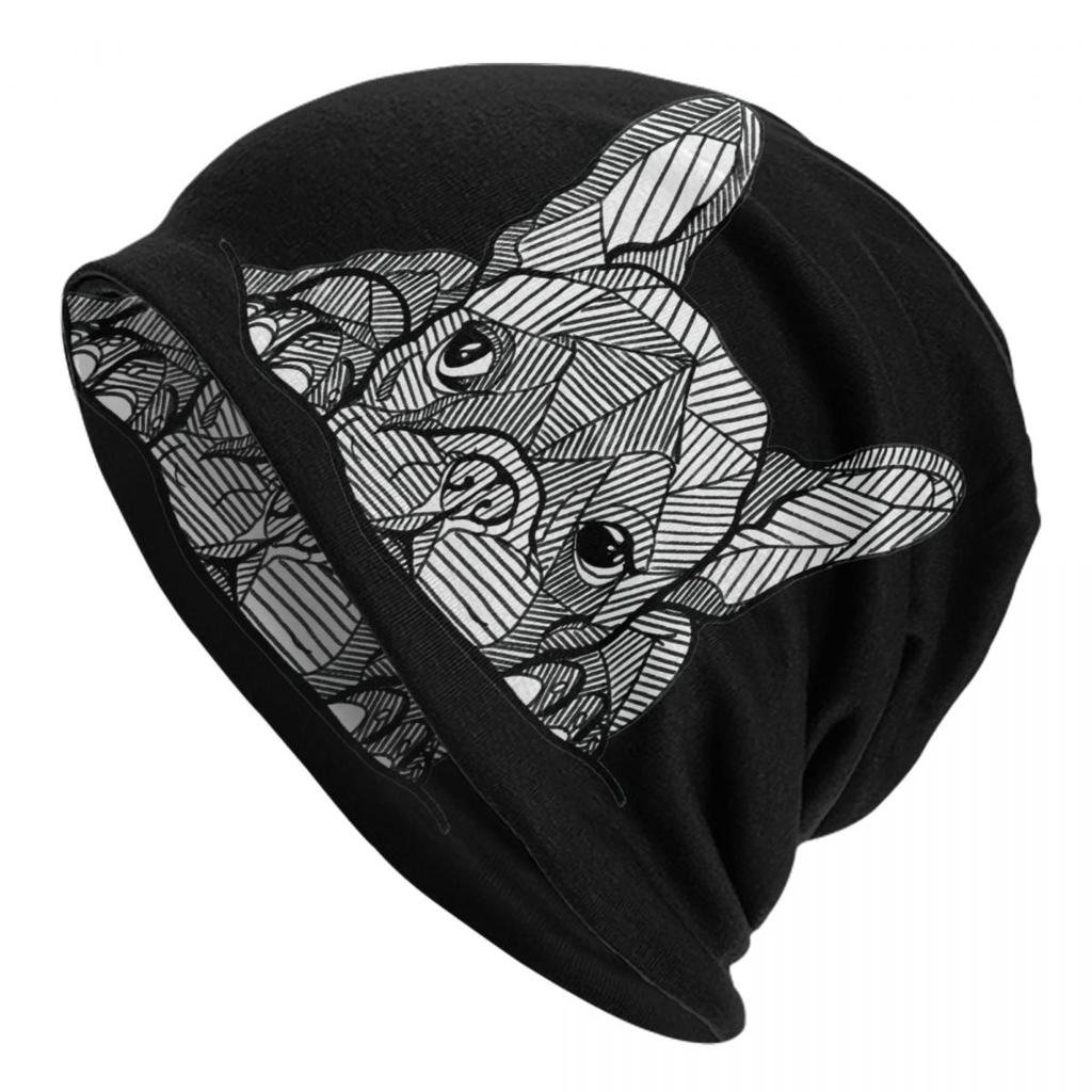 Custom Peeking Dog Jack Russell Terrier Bonnet Hats Street Knit Hat For Women Unisex Autumn Winter Pet Animal Skullies Beanies Caps