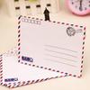 Set di Carta da Lettera Busta Stile Aviazione Retrò Coreano: Buste per Cartoline Lunghe e Carine per Spedire