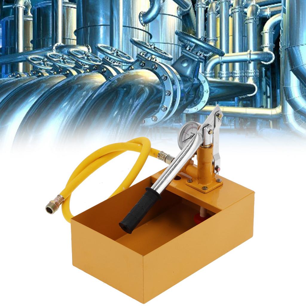 Manual Pressure Test Pump Hydraulic Water Testing 2.5Mpa Chemical Construction Plumbing