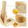 Wooden Banana-Smasher Maker Easy to Clean Banana-Smashing Stencils for Baby Food