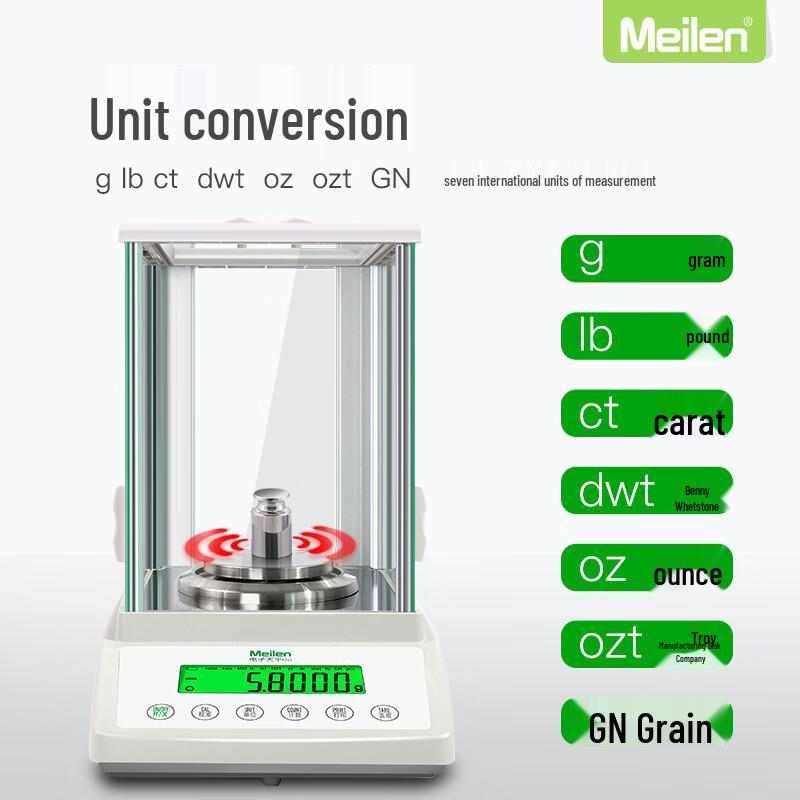 Mei Lin High Precision Analytical Electronic Balance (CN version)