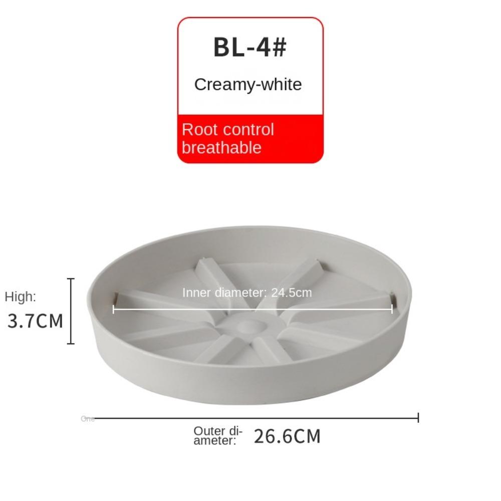 New Mobile Flowerpot Tray Plastic BreathableBase Bottom Flower Pot Gardening Anti Rotting Root Plant Pot Tray