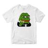 Pepe The Frog Funny Meme Men's and Women's T-Shirt Internet Culture Graphic Print Summer Soft Cotton Tees Gift for Meme Lovers
