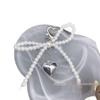 Crystal Bow Pendant Keychain & Phone Lanyard for Women