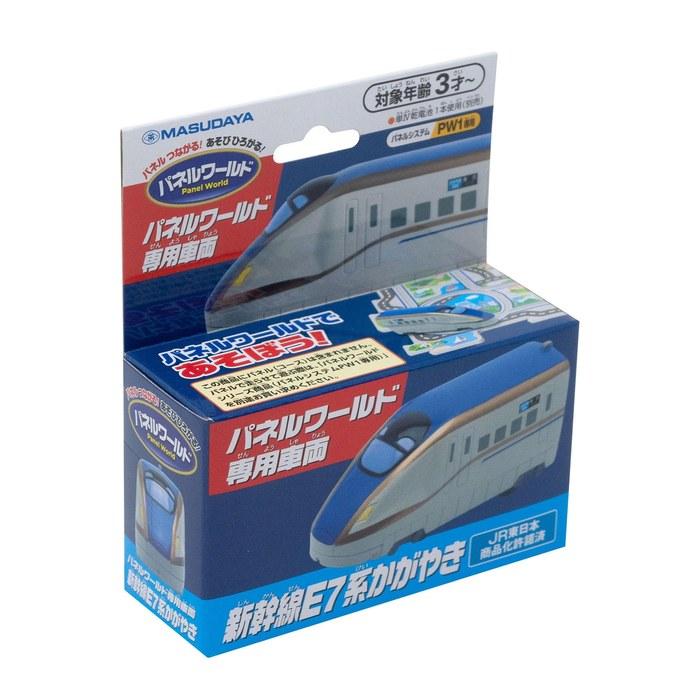 Masuda-ya Corporation Panel World Dedicated Vehicle Shinkansen E7 Kagayaki Blue One Size