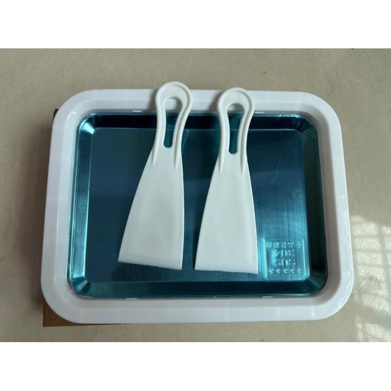 DIY Children's Fried Yogurt & Ice Cream Machine - Small Household 304 Ice Tray