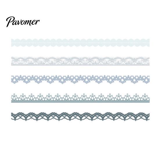 Autocollants Décoratifs Rétro en Dentelle PET pour Scrapbooking, Journal, Carte à Texture Vieillie, Planificateur, Carnet de Notes, Photo, Album,