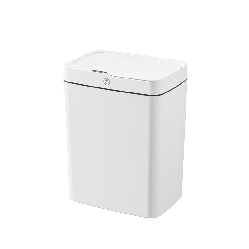 Intelligenter Sensor-Mülleimer mit Deckel - Leises automatisches Öffnen/Schließen für Küche & Wohnzimmer