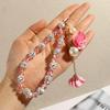 Bracelet Beads Chain Hanging Cord Cell Phone Lanyard Wrist Straps Lanyard Mobile Phone Strap