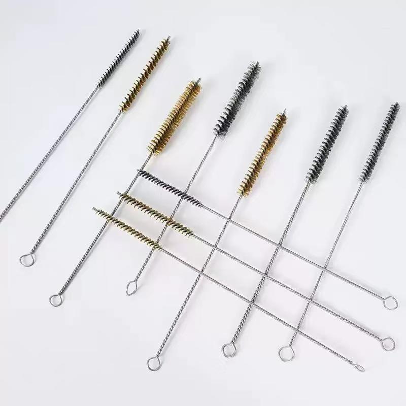 10PCS Nylon Test Tube & Straw Cleaning Brushes, Customizable