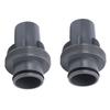 2PCS Pool Hose Adapter Fit for P6916 Good Sealing Plastic 1.5 Inch Pool Filter Pump Hose Adapter E