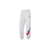Knitted Sweatpants Women's White Moderate Cuffed Pants FD4799-121