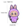 Fashion Cartoon 3d Brooch Alloy Pins Jackets And Casual Accessory Wear