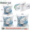 Shell Like Organisms Pillowcase Printed Polyester 40/45/50cm Throw Pillowcover Decorative Sofa Cushion Pillowslip Home Decor