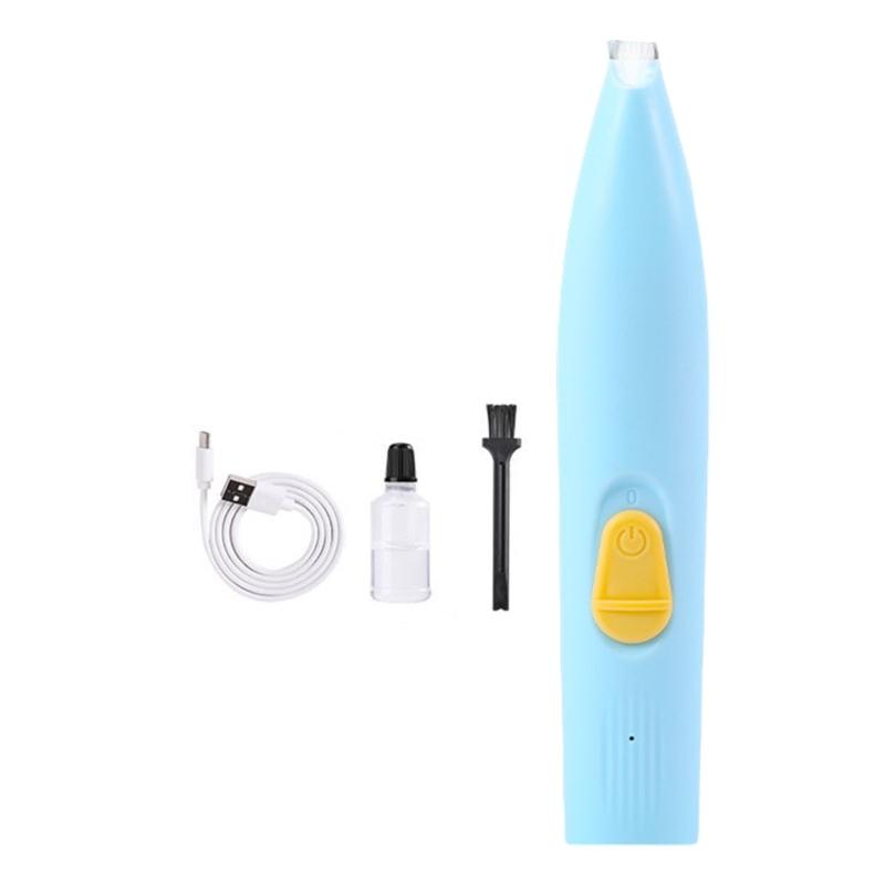 

LED Dog Cats Nail Cutter With Ergonomic Designs Electric Nail Clippers For Quick Painlessly Paws Care Health Paws синий