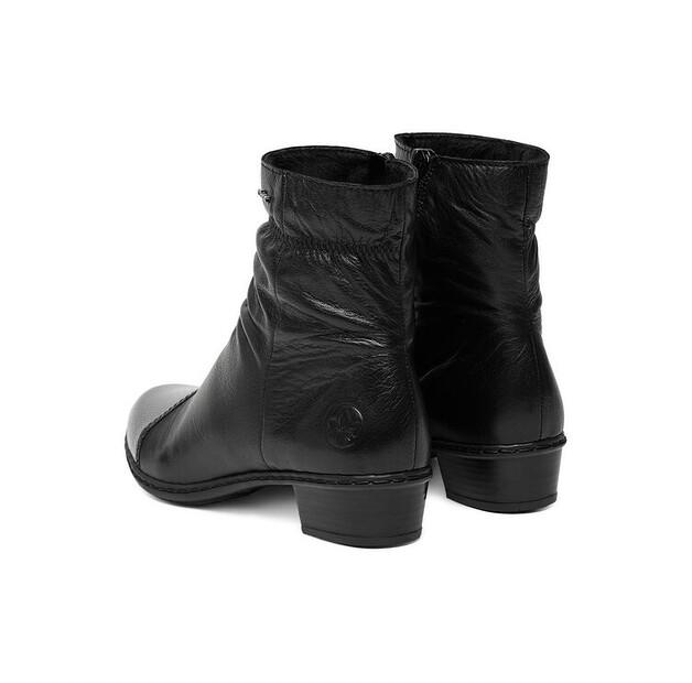 Rieker Y0773-00 Black Ankle Boots