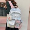 Schoolbag Japanese Ins Style Student Schoolbag New Second-dimensional Girl Heart Polka Dot Transparent Pain Bag Niche Cute Backpack