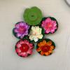 6-Pack Lifelike Lotus and Water Lily Set - Vibrant Colors - Durable Non-Fading Decor for Fish Tanks and Pools