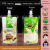 Soy Milk Stand-Up Spout Bag - Reusable, Transparent, Liquid-Safe, Large Diameter Packaging for Soups & Beverages