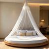 Mosquiteiro Teto Dossel Rede Pendurada Tenda de Cama Cúpula de Teto Tela Mosquiteira Cortina de Cama com Bolsa de Armazenamento para Camas de Adulto Bebê Uso Interno Externo