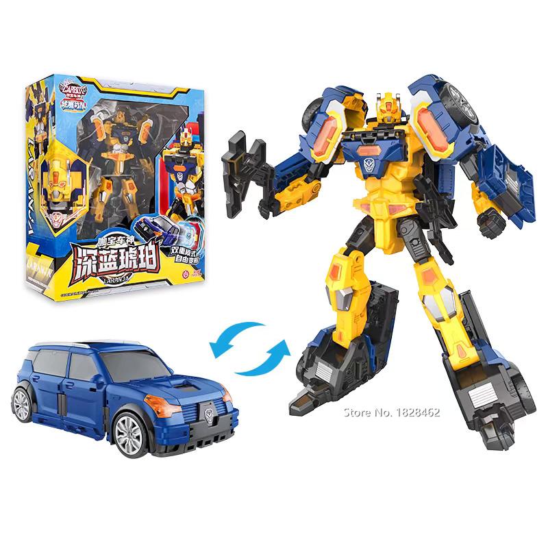 New ABS Carbot Transformation Robot To Car Action Figures Transforming Car EGRY BOOM Toy for Children Gift