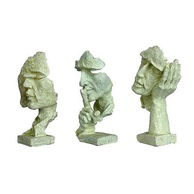 Latest Human Face with Hand Showpiece Figurine for Home & Office Decoration, Home Decor Items, Antique Items for Home Decor,