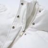 TAOP Womens Stand Collar Short Cotton Puffer Jacket 2026 Petite Fit Solid Color Loose Casual Commuter Wear