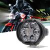 2pcs Motorcycle Led Headlight 12V High Bright Led Lights Lamp for Motorbike Moto External Front Led Focus Auxiliary Spotlights