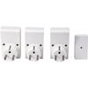Kit 3 Prises Télécommandées + Télécommande - GAO - 230 V - Blanc