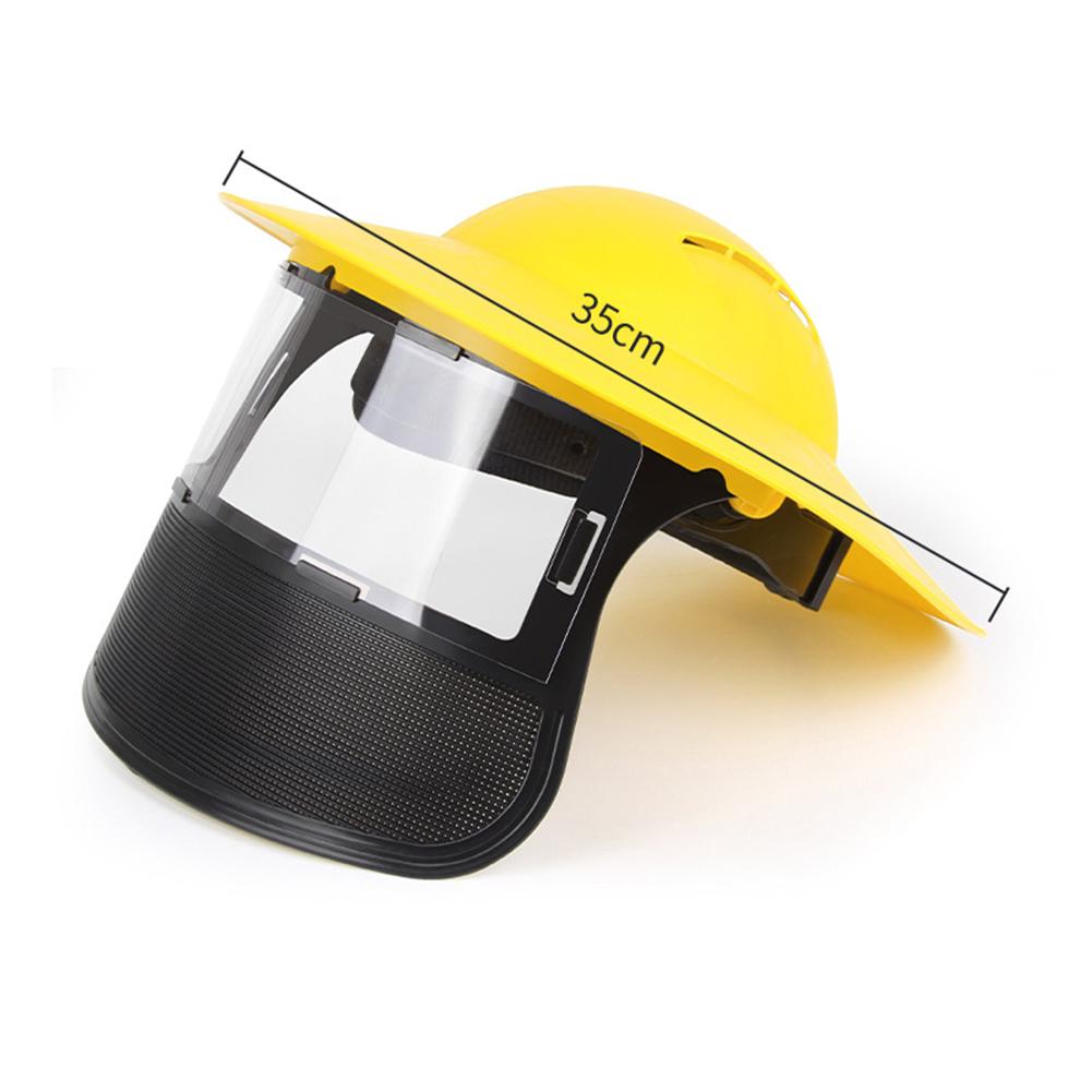 Gardening Headgear Safety Visor Breathable Fit Transparent Visibility Secure Face Coverage Washable And Reusable