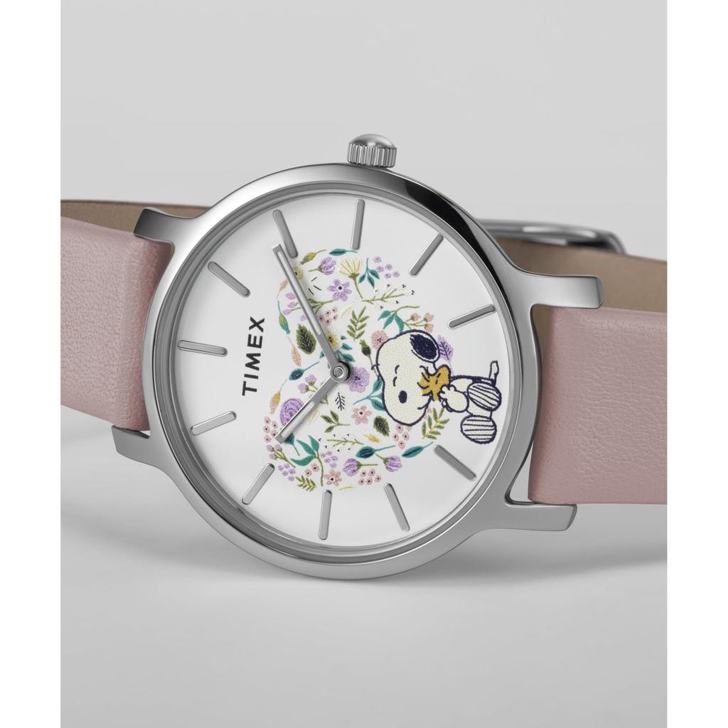 TIMEX Peanuts x Timex Transcend Women's Quartz Watch 5 ATM TW2W85100 White Dial