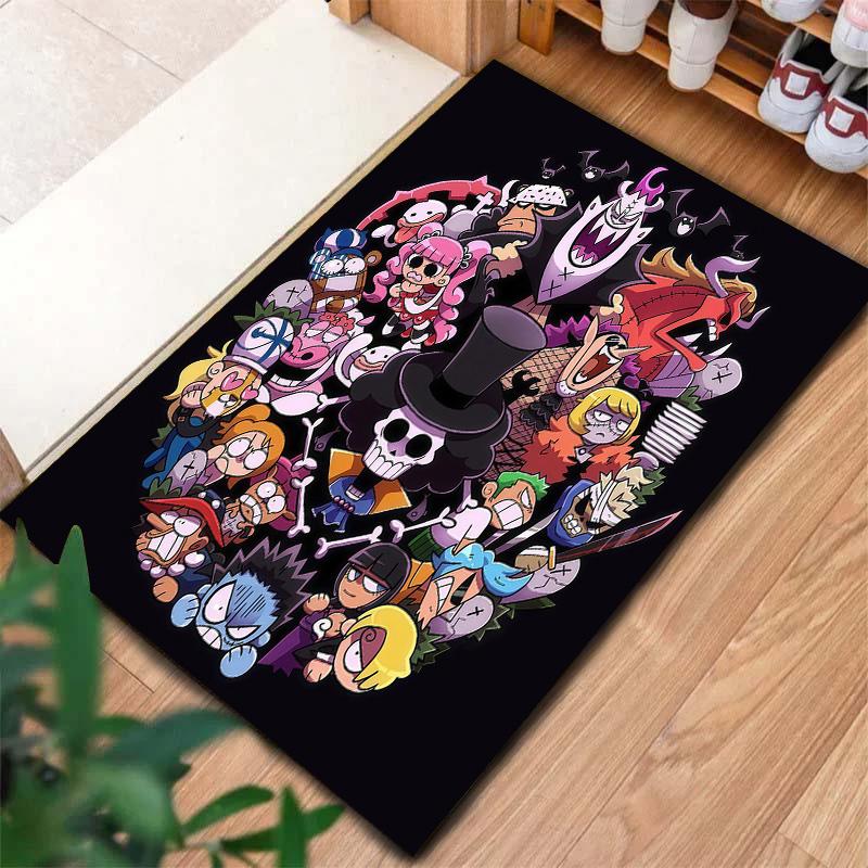 One Piece Anime Carpet Rug For Living Room Bedroom Home Sofa Decoration,kids Play Nonslip Floor Mat