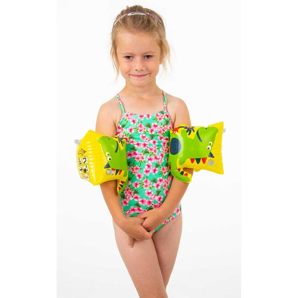 Children's swimming armbands - dinosaur