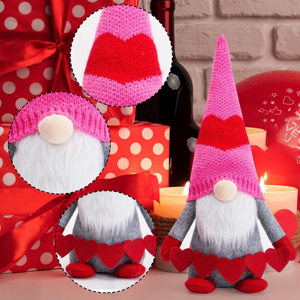 Spring Lavender Faceless Doll Dwarf Elderly Doll Desktop Decoration Ornament, Giving Easter Gifts To Friends And Family