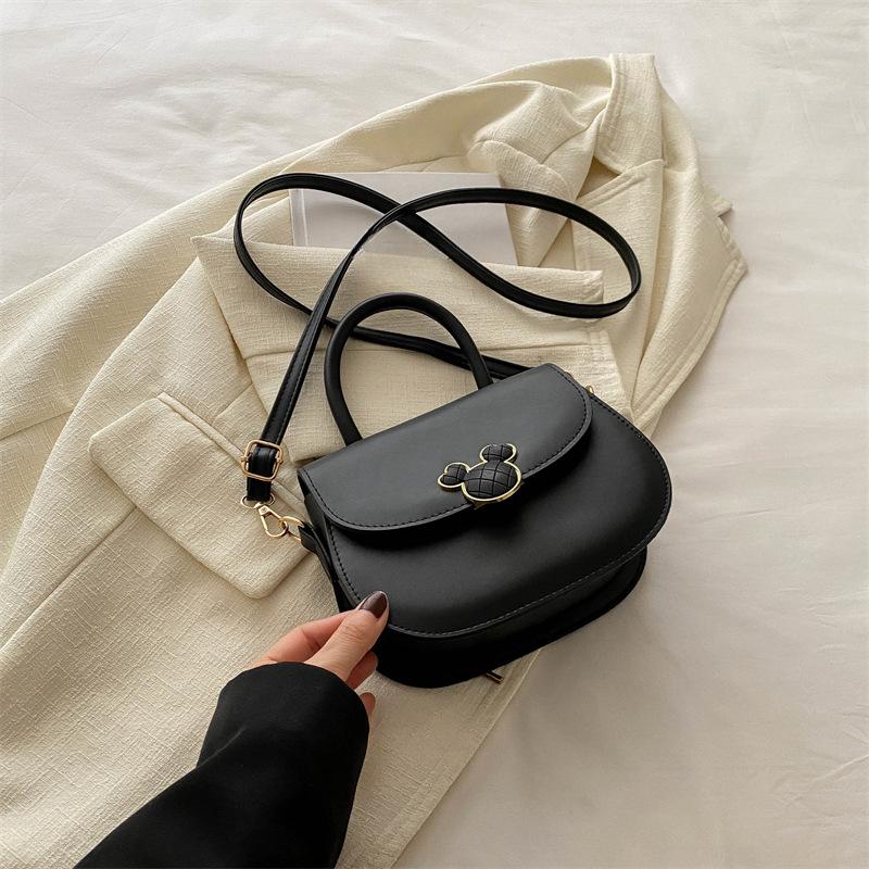 

Ретро Текстурированная Маленькая Сумка для Женщин Летом Новая Корейская Мода Модная Сумка через Плечо Простая Ручная Сумка Кроссбоди Седло