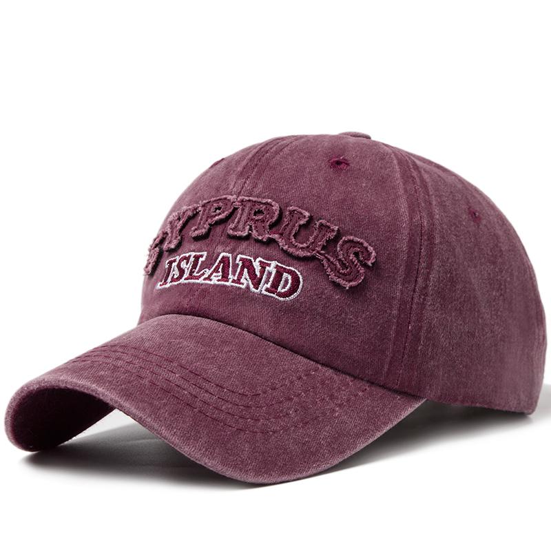 Style Baseball Cap For Men Casual Cotton Letter Print Embroidery Women'S Cap Summer Outdoor Use Sportss Sun Visor Hat Cntang Washing Vintage